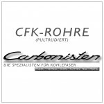 Pultrudierte CFK-Rohre