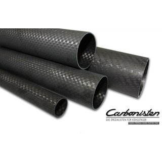 CFK Carbon Rohr 34mm x 30mm x 1 m Wickeloberfläche